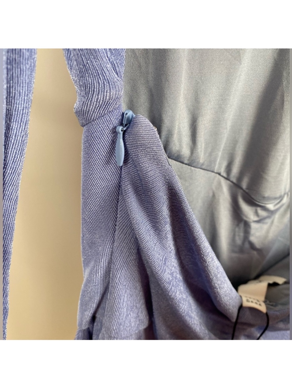 MISHA COLLECTION Lavender Backless Long-Sleeve Bodycon Dress - Picture 9 of 9